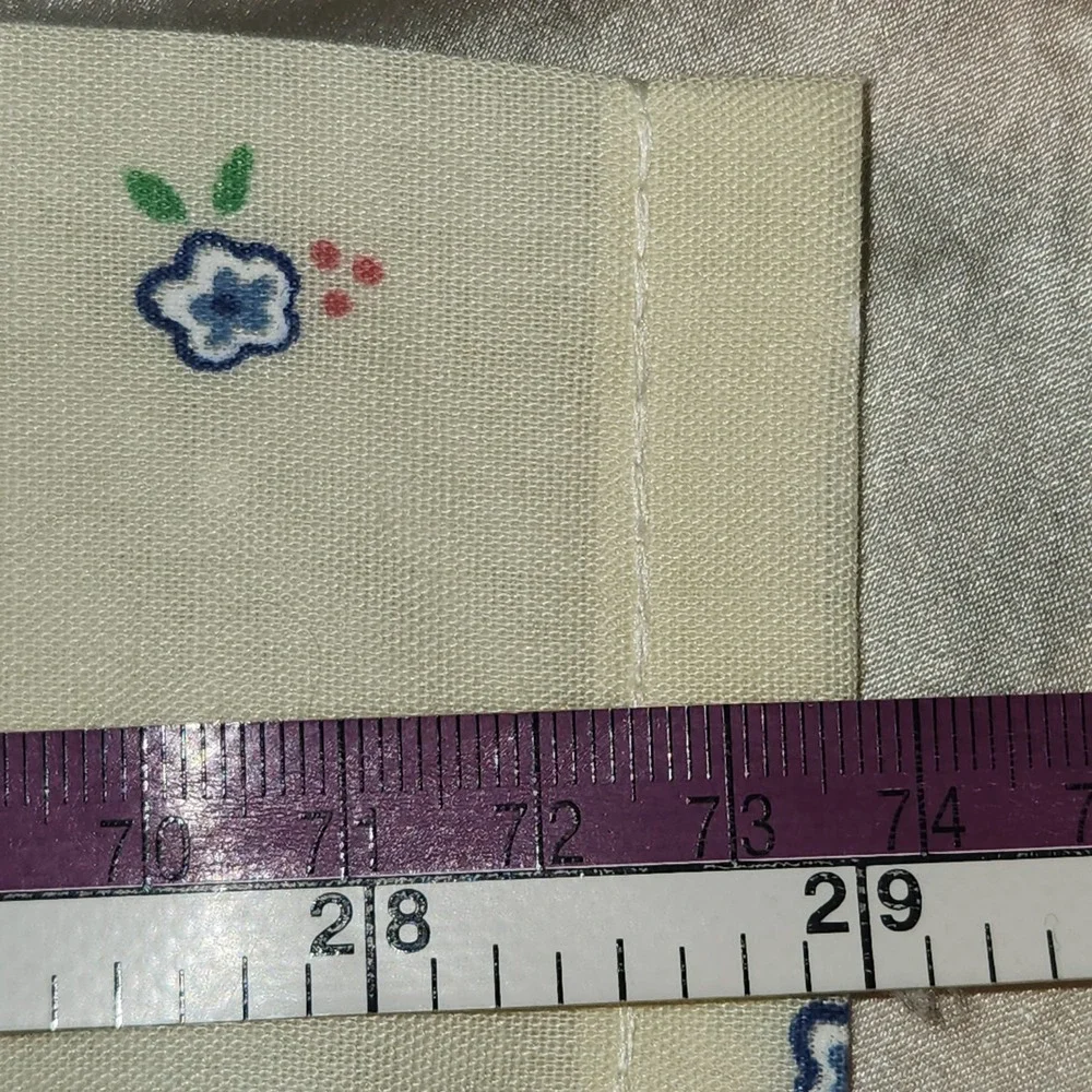 Vintage measurements are